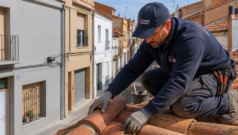 Retejado completo en casa antigua de Sabadell